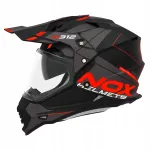 Motokrossi enduro kiiver Nox N312, Pinlock s&uuml;steemiga, ECE06, XS suurus
