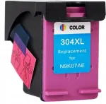 HP 304 XL v&auml;rviline tindikassett, sobib Envy 5020/5030/5032/5055, Deskjet 3720/3730