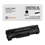 Canon CRG725XLBK toonerikassett sobib I-Sensys MF3010, LBP-6030w mudelitele