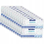 Bioloogiliselt lagunevad KINDII DRY WIPES, 24 pakki 50 tk