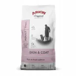 Kuivtoit v&auml;ikestele t&auml;iskasvanud koertele ARION Original Skin & Coat, 7 kg