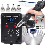 Soojaga jootmispunkt Techrebal 858D Ultra, 750W, plastiku keevitusseade