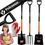 Metallist aiat&ouml;&ouml;riistade komplekt, 3 tk &ndash; labidas, k&uuml;hvel, kahvel