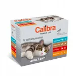 Calibra Premium Adult niiske kassitoidu assortii, 12 x 100 g