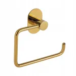 WC-paberi hoidja MIRI, kuldne, 14 cm, kleepuv, terasest