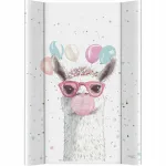 Kokkuk&auml;iv m&auml;hkimislaua kate komodile 50x70 cm Ceba Baby Crazy Llama