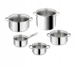 TEFAL Daily Cook H054AS55 roostevabast terasest pottide komplekt, sobib induktsioonile, 10-osaline