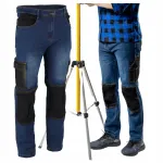 T&ouml;&ouml;p&uuml;ksid DEDRA JEANS LD/54, venivad, teksakangast
