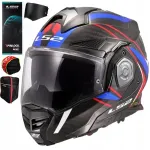 Mootorratta kiiver LS2 ADVANT X C FUTURE II sinine, avanev, FF901