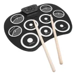 Elektrooniline trummikomplekt 9 treeningpadi, 3,5 mm pistik MF