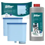 Katlakivieemaldus Sillar 1 l ja 2x Saeco Philips veefiltrit