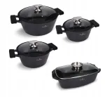 6-osaline Black Stone pottide komplekt koos Zwieger panniga