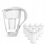Dafi CRYSTAL LED 2 l valge veefiltri kann 10 Classic kassettiga