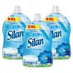 Silan Fresh Sky kangapehmendaja, 3 x 2,86 l, v&auml;rske l&otilde;hnaga