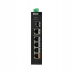 PoE l&uuml;liti BCS-L-SP0401G-1SFP(2), 4 porti, 65W, 1xSFP, DIN paigaldus