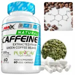 Toidulisand AMIX Caffeine rohelist kohvi sisaldav, 60 kapslit