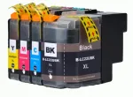 Brother LC22U tindikassetid, 4 tk, sobivad DCP-J785DW / MFC-J985DW printeritele