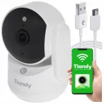 IP-videovalvekaamera Tiandy TC-H322A, 2 Mpx, 4 mm, WiFi, USB-C, liikumise j&auml;lgimine