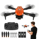 Droon D88 kahe WiFi HD kaameraga, 3 akut 500mAh 3,7V, puldikontroll