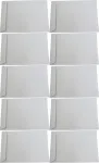 C5 NC &uuml;mbrikud, 162 x 229 mm, kleeplindiga, valged, 100 tk