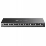 TP-LINK TL-SG116P l&uuml;liti, 16 gigabit PoE+ porti