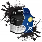Brother LC223BK LC223 XL tind, must, DCP-J4120DW / J5320DW / J5625W