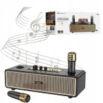 Karaoke komplekt Hoco, 2 Bluetooth mikrofoniga, 25W, 6 h