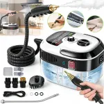 Aurupuhasti Steam Mop, 2500W, komplekt akendele, plaatidele, alustele