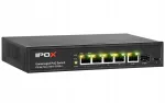 PX-S6-P4G-U1G1F-TP65HI v&otilde;rgul&uuml;liti, 4 PoE gigabitporti