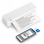 Kaasaskantav A4 termoprinter ilma Bluetoothita, 2600mAh, 20mm/s, 50-216mm