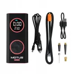 V&auml;line aku taskulambiga Motus AirPump Pro Red Edition