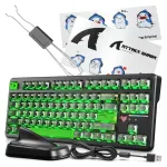 M&auml;nguklaviatuur Attack Shark X87 Ultra RGB, 8000Hz, Hot-Swap, BT, 2,4GHz