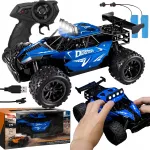 RC auto kaugjuhtimisega, metallist, maastur, 40 m, 2 akut