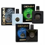 Meeste tualettvee komplekt Denim Elegant 3 x 100 ml