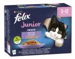 FELIX Junior koeratoit, erinevad maitsed, 12 x 85 g