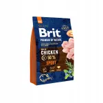 BRIT Premium by Nature kuivtoit koertele kanaliha Sport, 3 kg