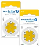 EverActive Ultrasonic 10 PR70 kuuldeaparaadi patareid, 12 tk