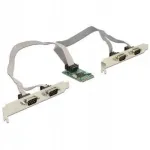 Delock Mini PCIe adapter 4 x RS-232 serial porti