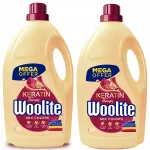 WOOLITE Keratin Therapy vedel pesugeel v&auml;rvilistele riietele keratiiniga, 4,5 l, 75 pesukorda