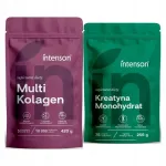 Kollageen Multi Pure 420 g + kreatiini monoh&uuml;draat Pure 255 g - Intenson