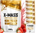 ProActive X-MASS massigainer 1 kg maasikamaitseline, 6 tk.