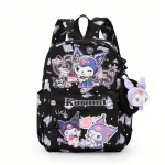 Kuromi must kooliseljakott rahakotiga t&uuml;drukutele