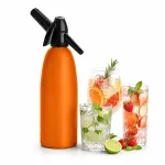 Vee karboniseerimise sifoon 1 L QUICK SODA SA-01I ART koduseks kasutamiseks