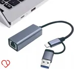 V&otilde;rguadapter Type-C / USB 3.0 Ethernet RJ45, Gigabit LAN