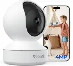 IP-kaamera REOLINK E1, 4MP, WiFi-ga, p&ouml;&ouml;ratav, heli ja &ouml;&ouml;n&auml;gemisega
