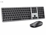 Traadita Bluetooth klaviatuur ja hiir MacBookile, iMacile, iPadile, 3 BT 076