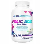 Toidulisand Allnutrition Folic Acid 100 taimset kapslit QUATREFOLIC