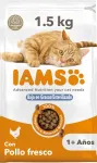 IAMS steriliseeritud kasside kuivtoit kanaga ja kalkunilihaga, 1,5 kg