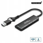 USB-C jagaja Microconnect UC0070-5G, 4 pesa