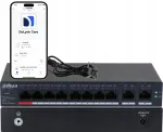 V&otilde;rgul&uuml;liti Dahua CS4010-8GT-110, 8x PoE, 2x uplink, 10/100/1000 Mbps